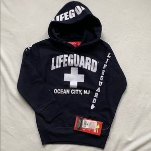 NWT size XS 2/4 Kids Lifeguard Hoodie